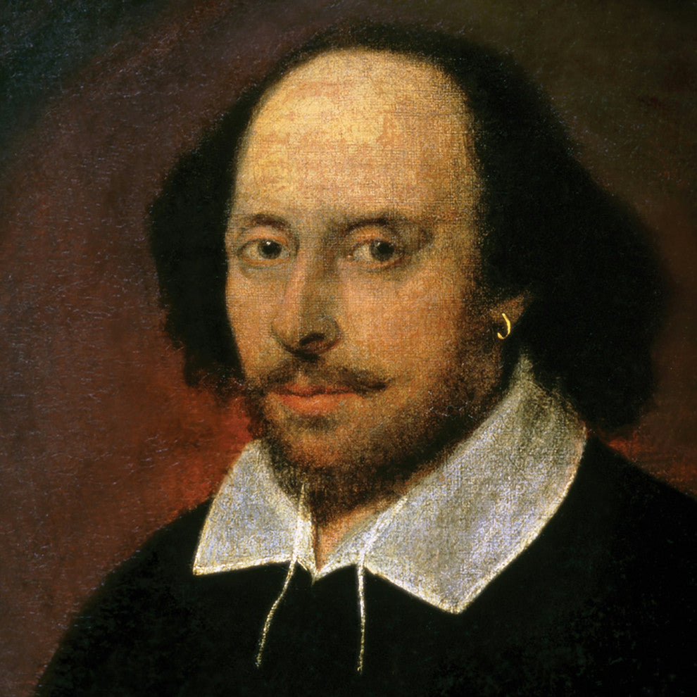 "William Shakespeare" Stretched Canvas Replica, 31"x37"