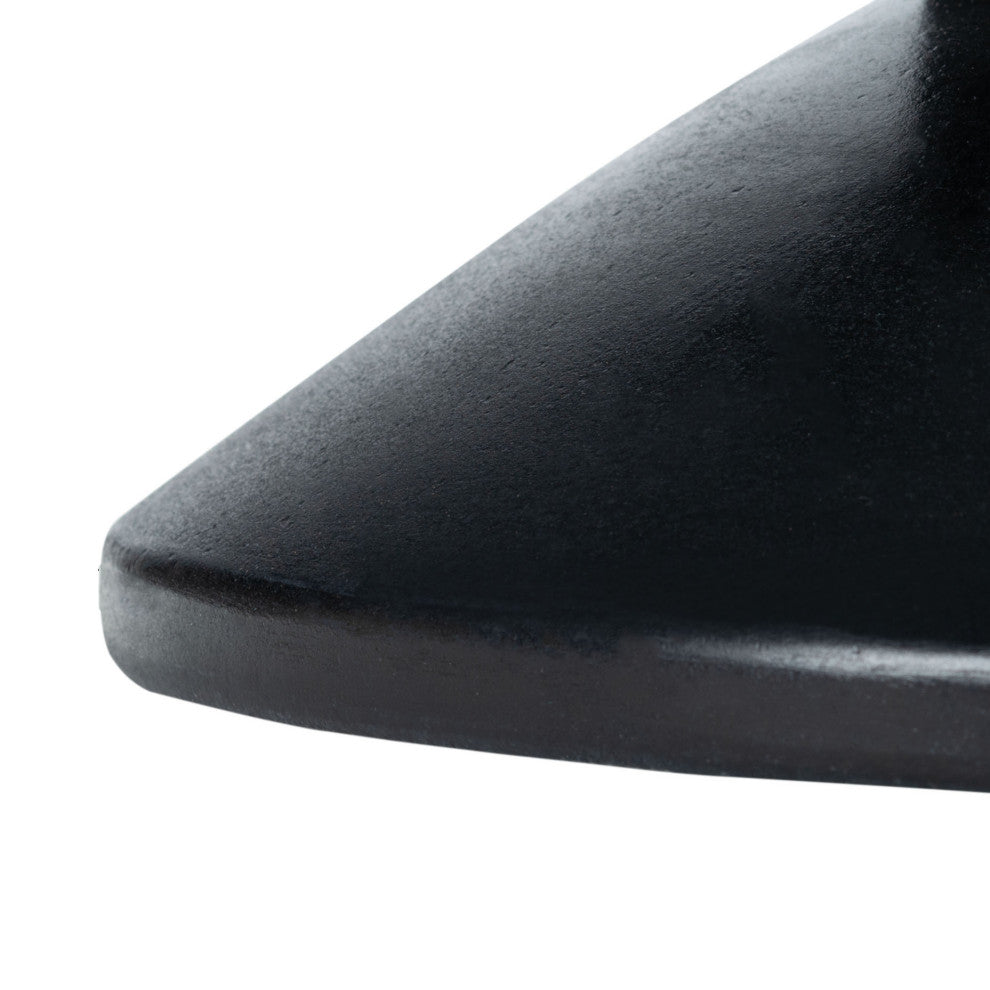Safavieh Katara Concrete Accent Stool, Black