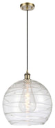 Innovations 516-1P-AB-G1213-14 1 Light Pendant, Antique Brass