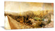 "Mountain and Lofty Lake" Landscape Canvas Photo Print, 32"x16"