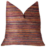 Sunset Sky Red Luxury Throw Pillow, 20"x30" Queen