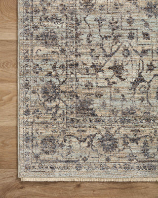 Loloi II Sorrento Mist/Charcoal 2'7"x8' Runner Rug