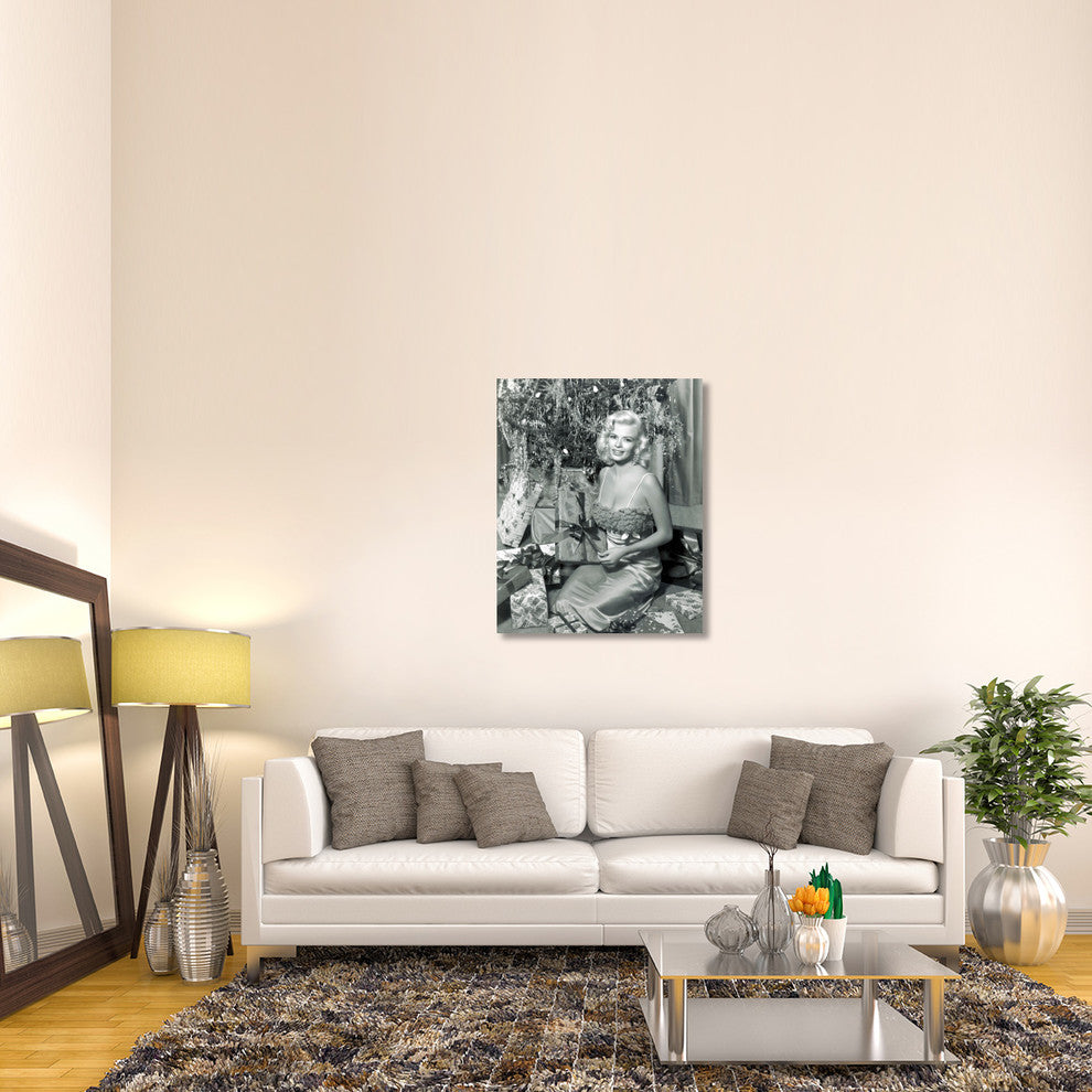 "Jayne Mansfield - Christmas" Canvas by Hollywood Photo Archive, 32x40"