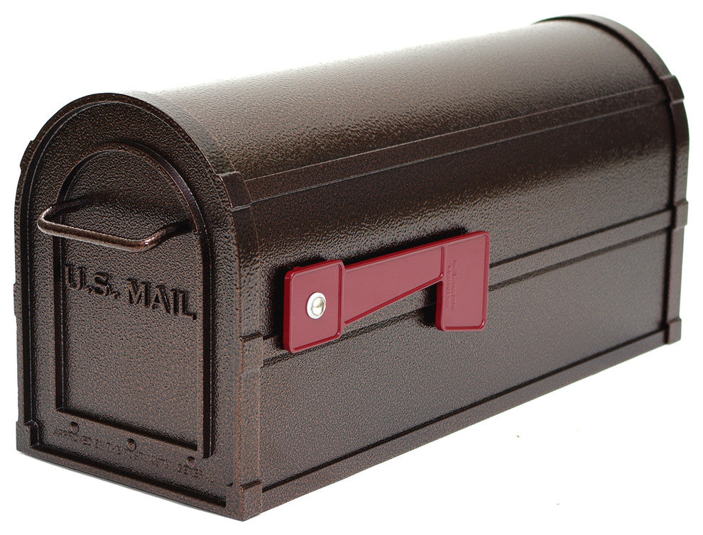 Solar Light Mailbox Package, Bronze