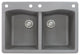 Transolid Aversa, Gray, 22"x33"x9.5"