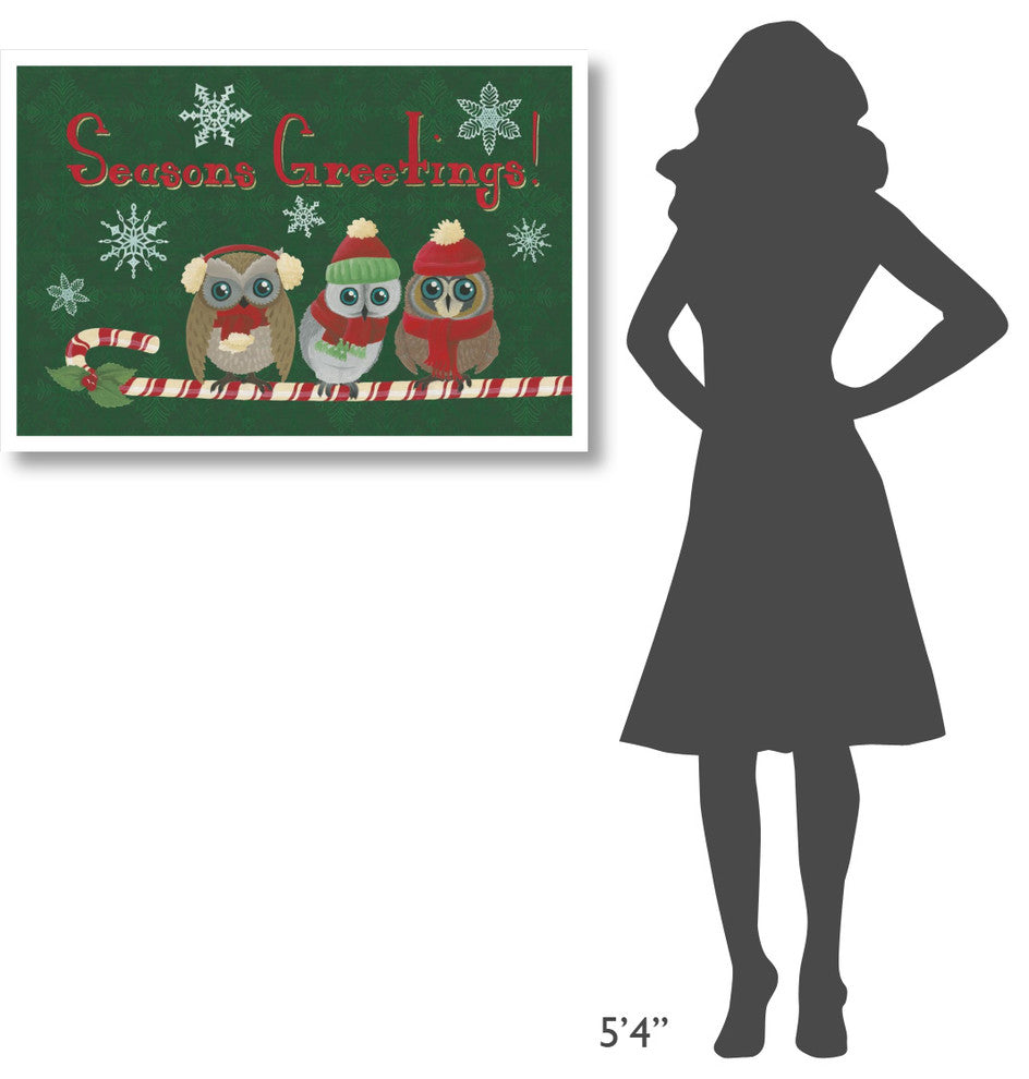 "Christmas Parliament IV" Digital Paper Print by Elyse DeNeige, 38"x26"