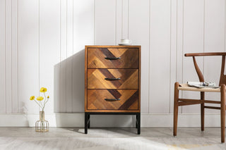 Benton 3-Drawer Nightstand