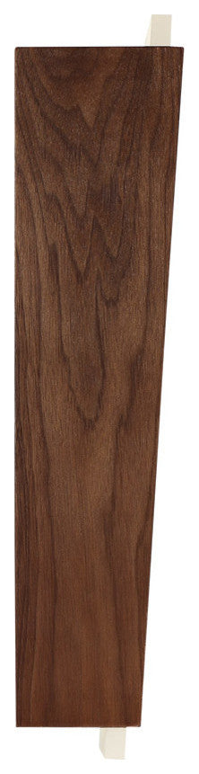 Elysia LED Wall Sconce 3000K, Dark Walnut
