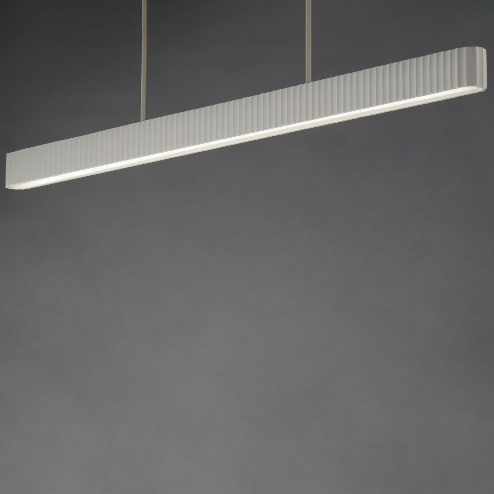 ET2 E25178 Delphi 61"W LED Suspension Linear Pendant - Chaulk White
