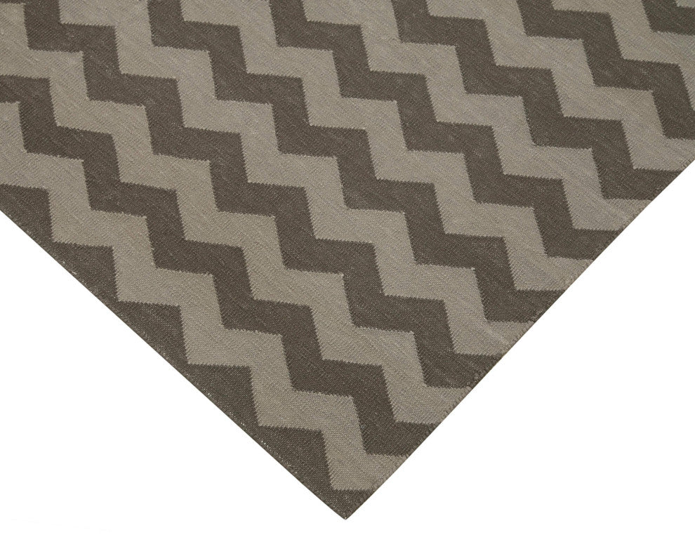 Rug N Carpet - Handmade Wool 3' 6'' x 5' 5'' Flatweave Dhurrie Kilim Rug