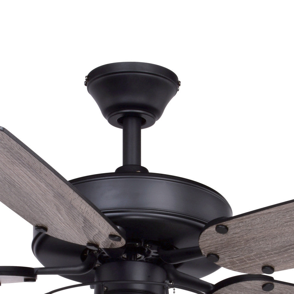 Reed 48" Ceiling Fan Matte Black