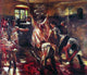 Lovis Corinth In the Slaughter House, 20"x25" Wall Decal