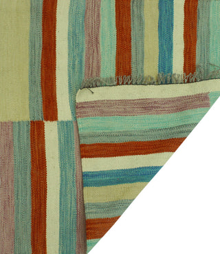 Winchester Flatweave Johnny Beige/Red Rug, 4'11 x 6'6