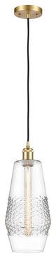 Innovations 516-1P-SG-G682-7-LED 1-Light Mini Pendant, Satin Gold