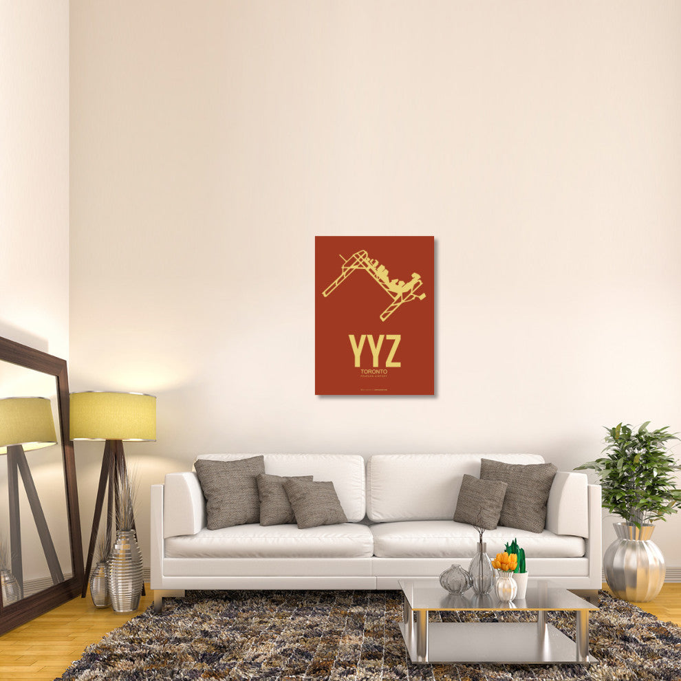 "YYZ Toronto Poster 1" Fine Art Print