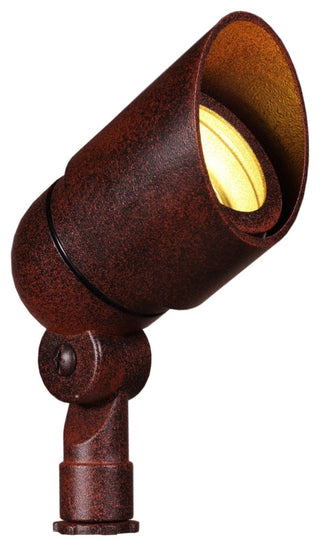 6-Watt LED Low Voltage Directional Bullet Light in Rust Finish-BPL101RSTLED