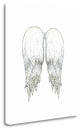 "White Angel Wings" By Sarah Ogren, Giclee Print on Gallery Wrap Canvas