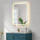 Luma Octogan Frameless LED Bathroom Vanity Mirror, 36"