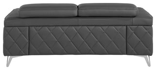 Mia Top Grain Italian Leather  Loveseat