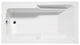 Malibu Coronado Rectangle Soaking Bathtub 60x32x22 Biscuit