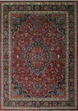 Vintage Distressed Wynter Burgundy Rug 9'9"x13'0"