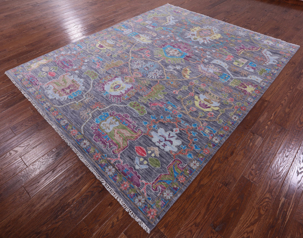 Hand-Knotted Persian Fine Serapi Wool Rug 8' 1" X 10' 0" - Q15856