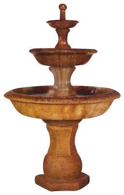 Grande Barrington Outdoor Fountain, Golden Moss