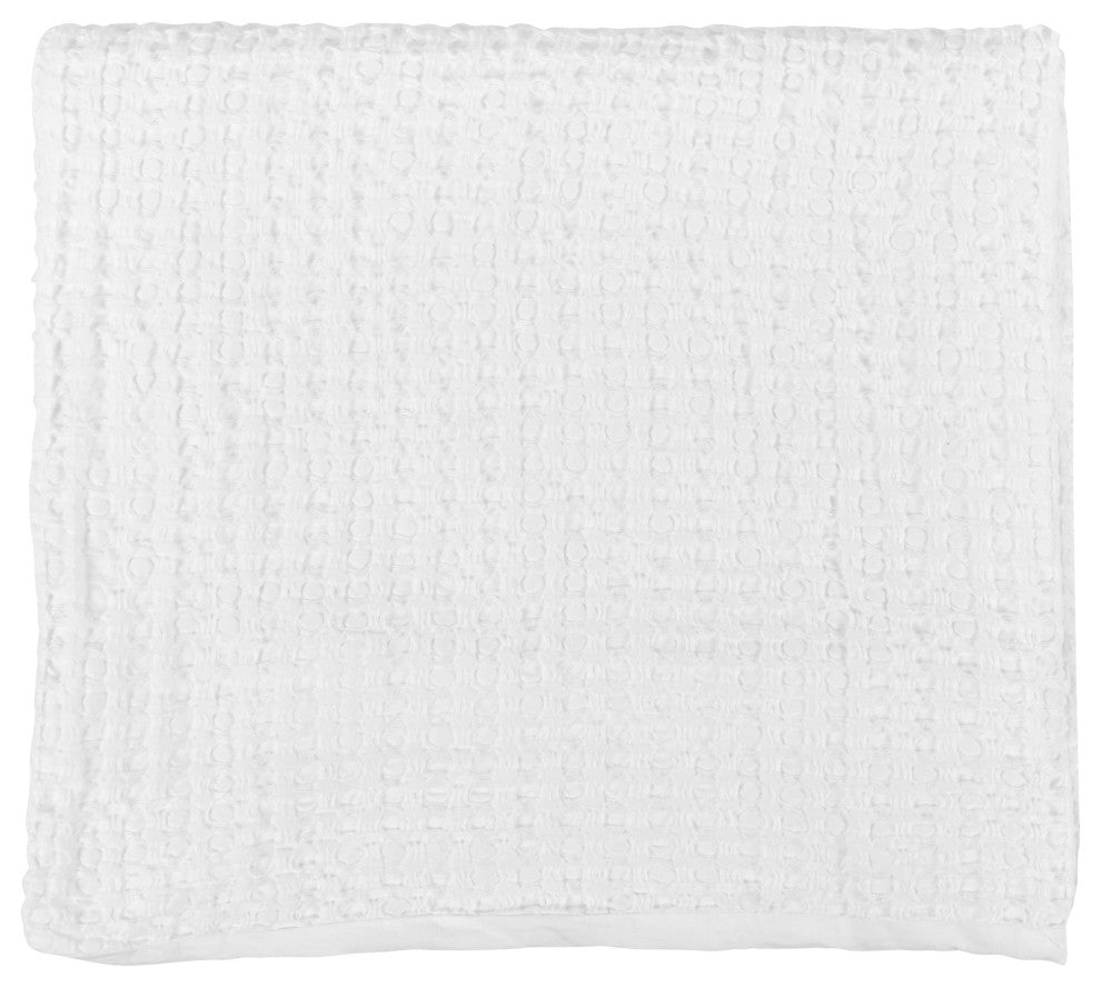Claire Linen Quilt by Kosas Home, White, King