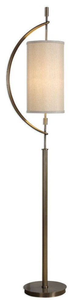 Uttermost Balaour Antique Brass Floor Lamp