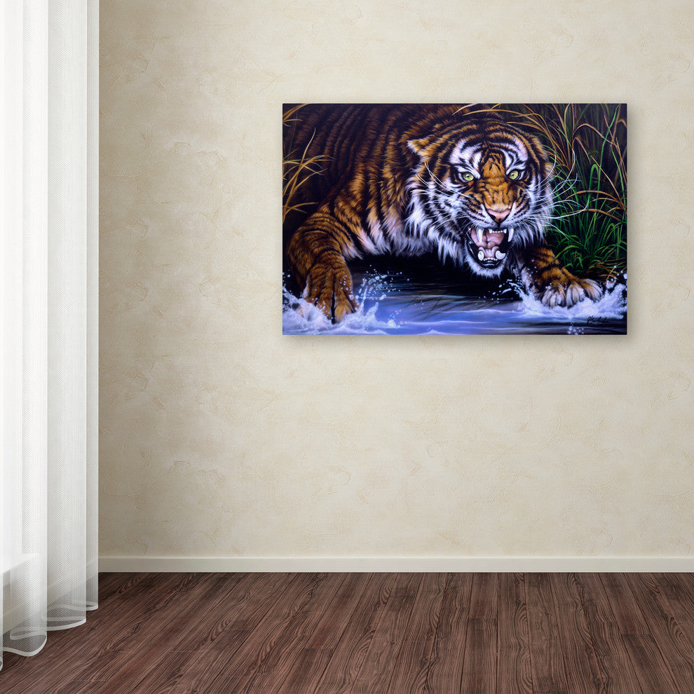 Jenny Newland 'Surprise' Canvas Art, 24x16