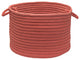 Colonial Mills Basket Simply Home Solid Terracotta Round