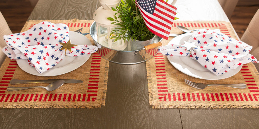 Americana Stars Napkin, Set of 6