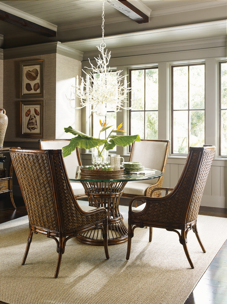 Latitude Dining Table With 54" Glass Top