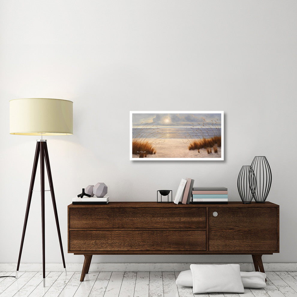 "Beach Days" Digital Paper Print by Diane Romanello, 38"x20"