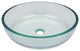 P526 Clear Glass Vessel Bathroom Sink