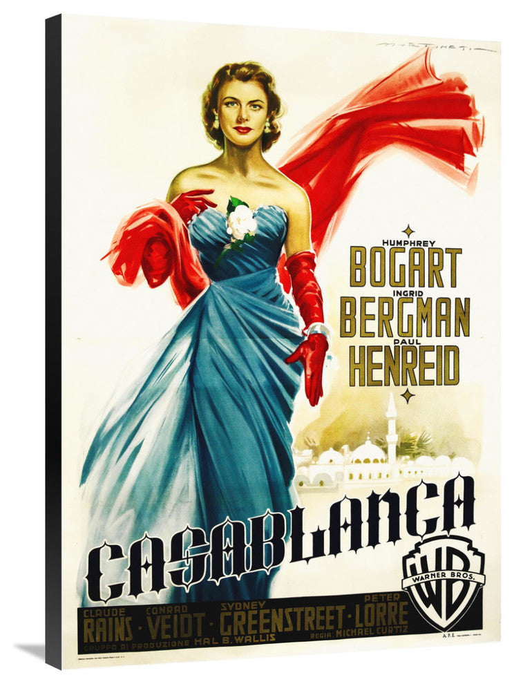 "Casablanca 1941" Stretched Canvas Giclee by Hollywood Photo Archive, 26x36"