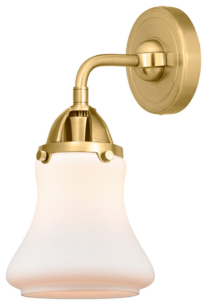 Innovations 288-1W-SG-G191 1 Light 6" Sconce, Satin Gold