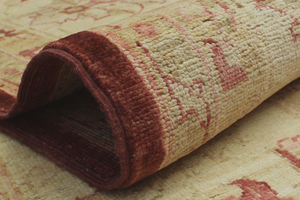 Peshawar Fine Chobi Zouhair Rust Rug, 9'0x11'11