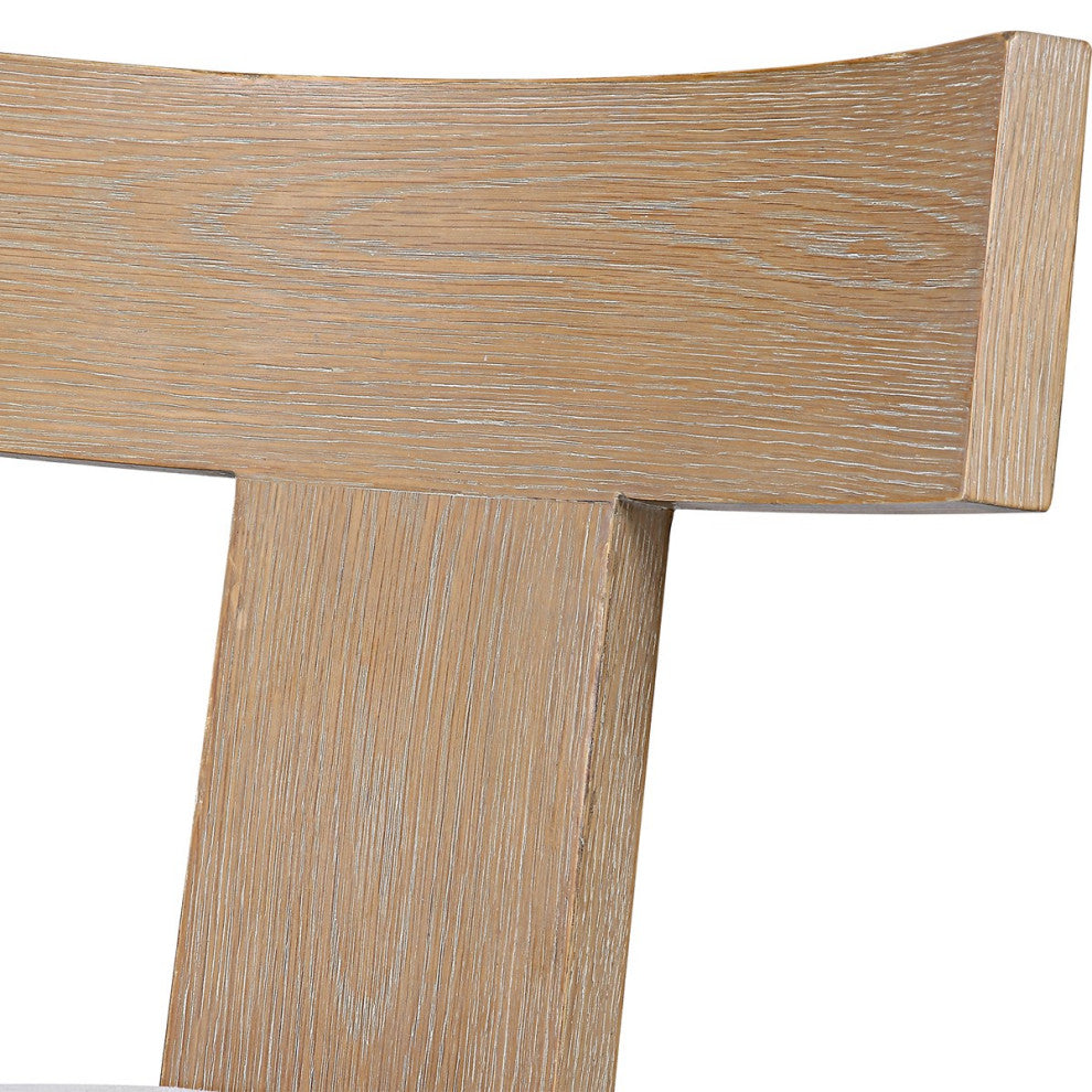 Uttermost Idris Armless Chair Natural 23595