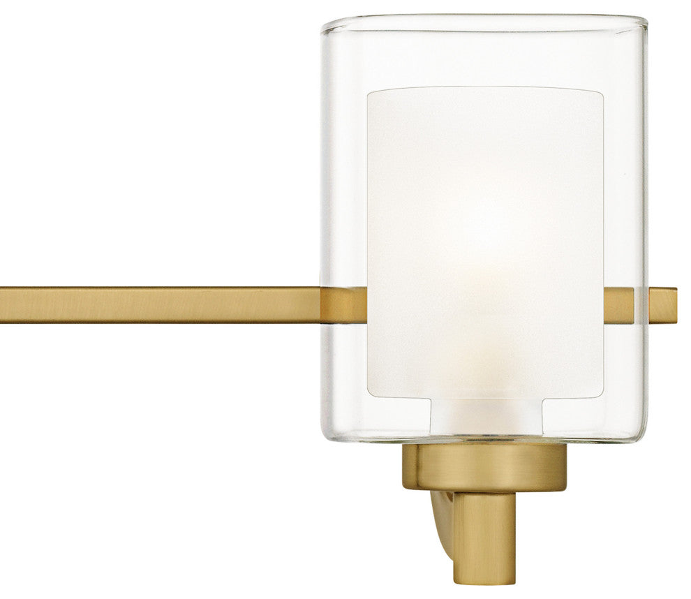 Quoizel KLT8604LED Kolt 4 Light 29"W LED Bathroom Vanity Light - Brushed Gold