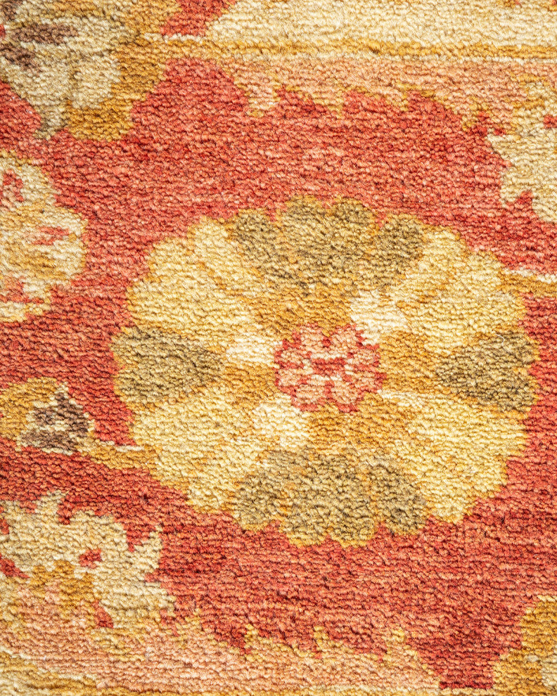 Mogul, One-of-a-Kind Hand-Knotted Area Rug Orange, 8'3"x10'7"