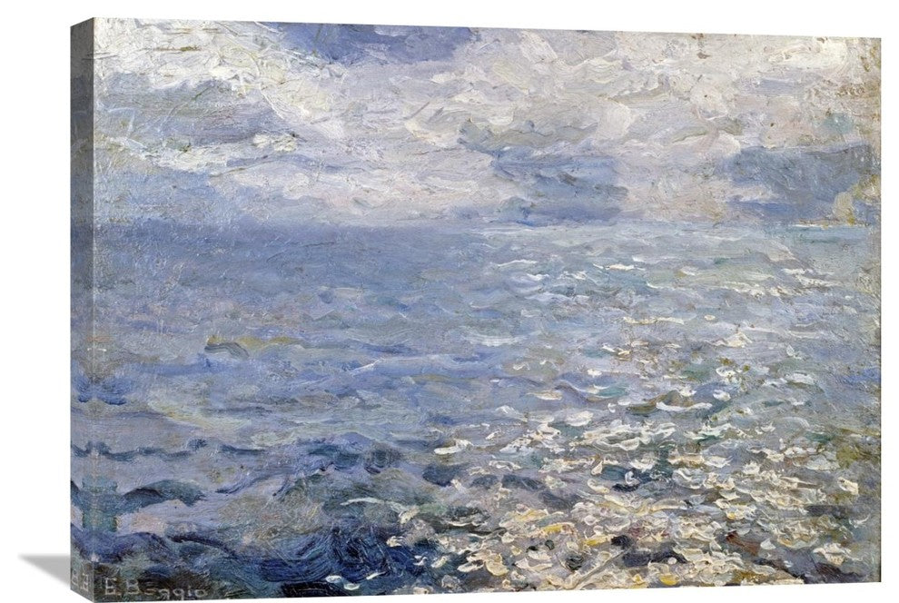 "A Study of Sun On The Sea" Artwork, 30" x 21"