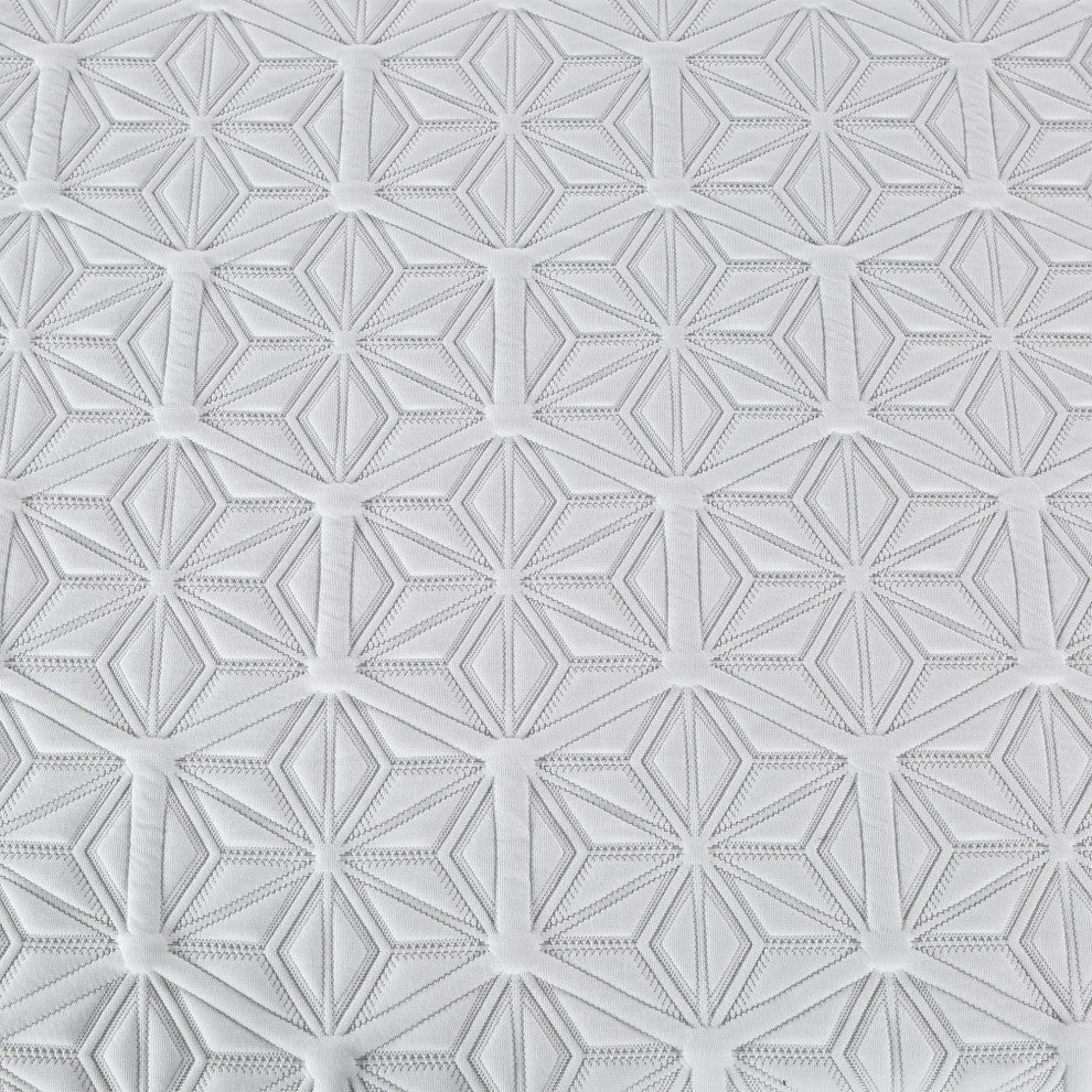 10.5" Lux Gel Infused Memory Foam And High Density Foam Mattress Twin