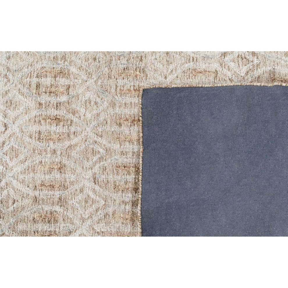 Lyon Palm Area Rug, Gold, 3'x5'