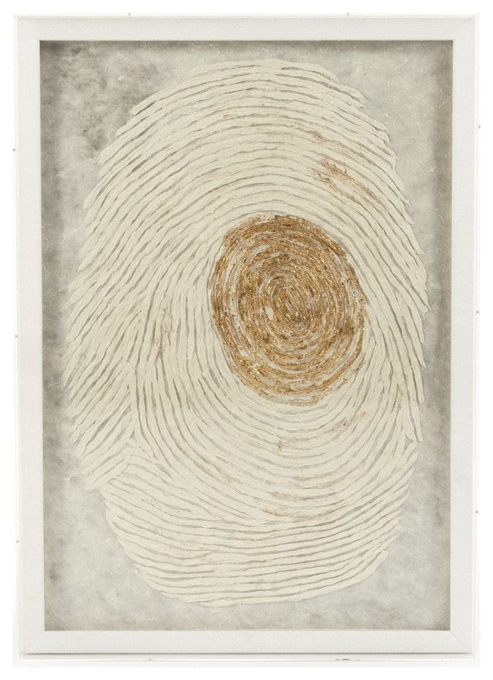 Abstract Paper Framed Art
