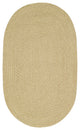 Capel Manteo Tan Hues 0050_700 Braided Rugs - 5' X 8' Oval