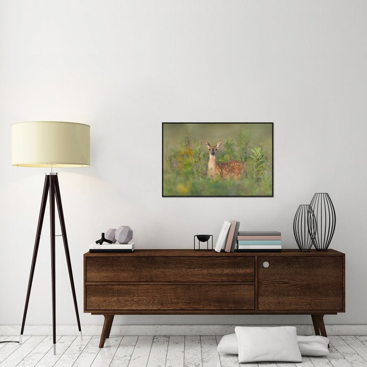 "Fragrance Of Summer" Framed Canvas Giclee by Nick Kalathas, 37x25"