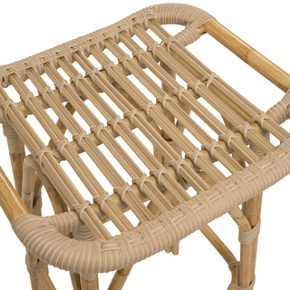 Salsa Outdoor Bar Stool, Natural