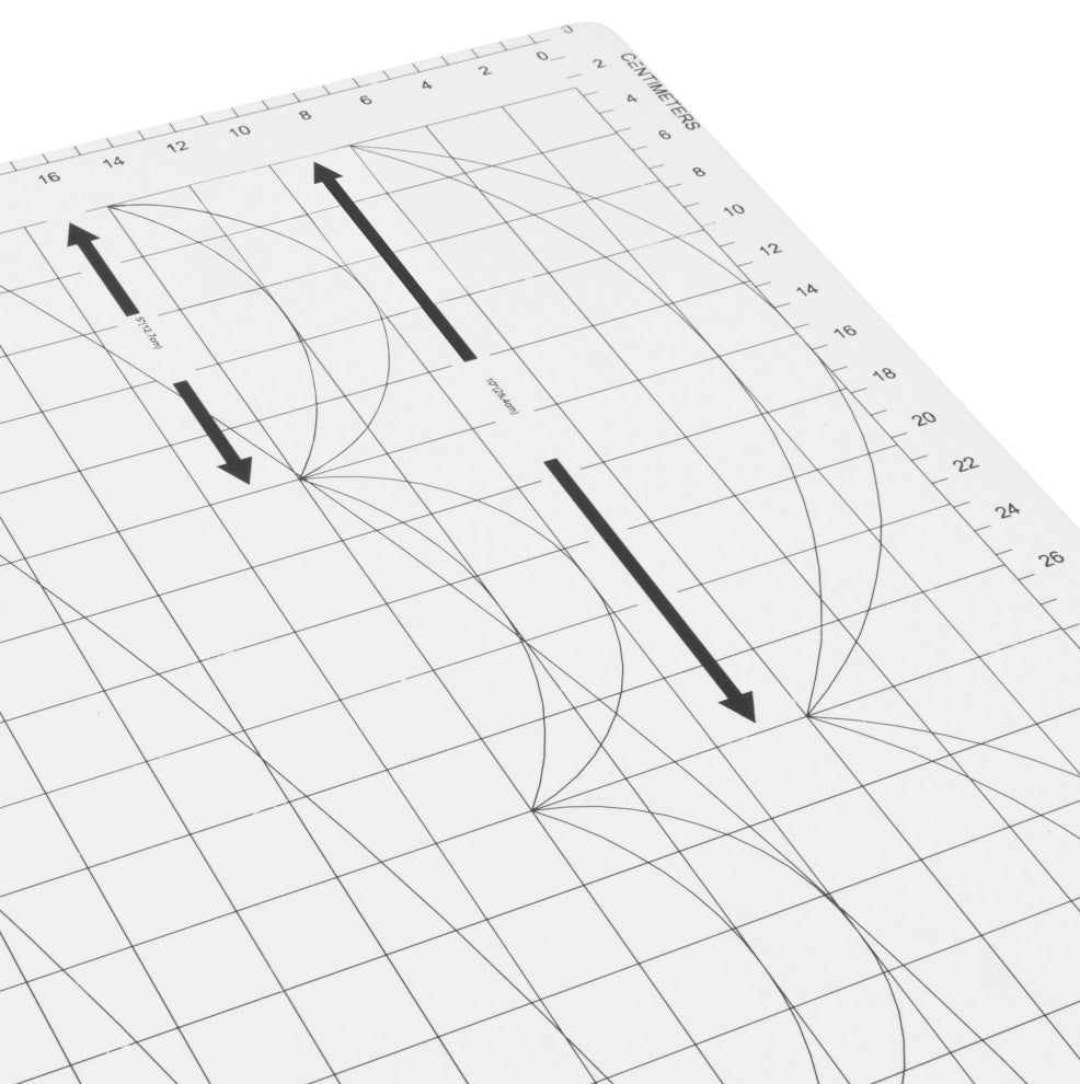 Comet Hobby Desk With Grids, Fold-Down Top, With Height Adjustable Platform
