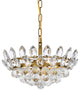 Eleana 16" Pendant, Brass